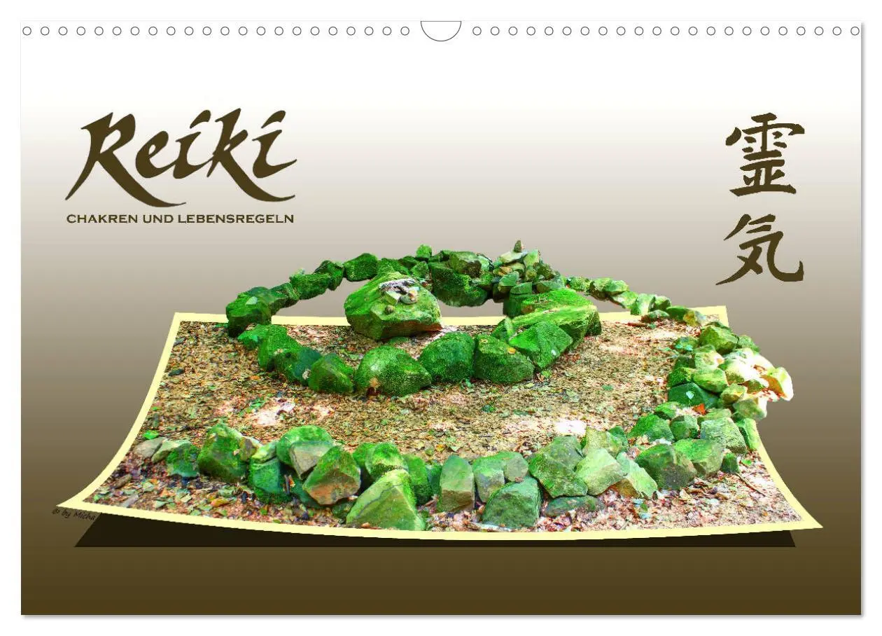 Cover: 9783457835500 | REIKI - Chakren und Lebensregeln (Wandkalender 2026 DIN A3 quer),...