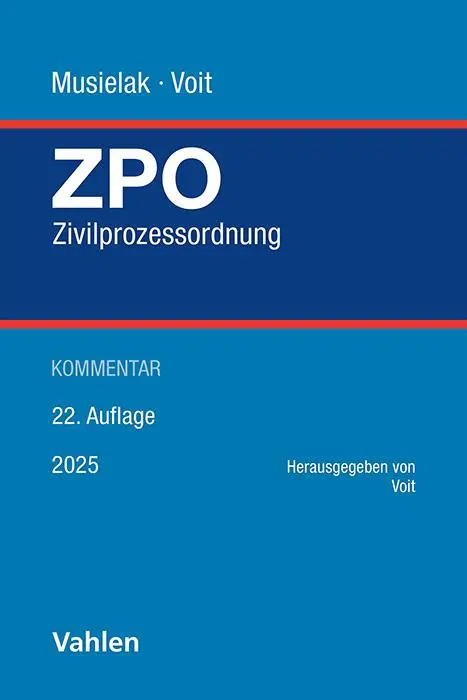Cover: 9783800675500 | Zivilprozessordnung | mit Gerichtsverfassungsgesetz | Musielak (u. a.)