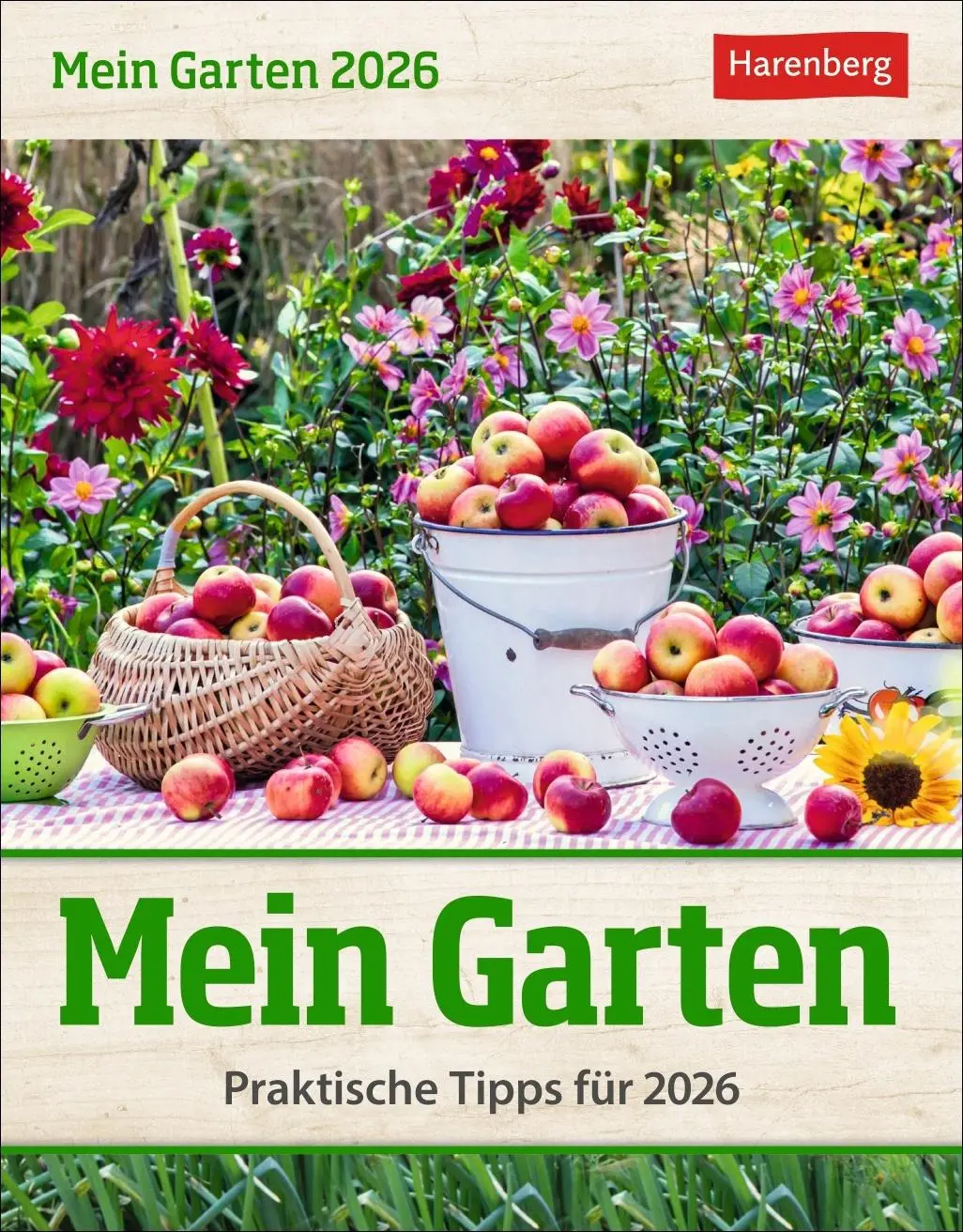 Cover: 9783840035500 | Mein Garten Tagesabreißkalender 2026 - Praktische Tipps für 2026
