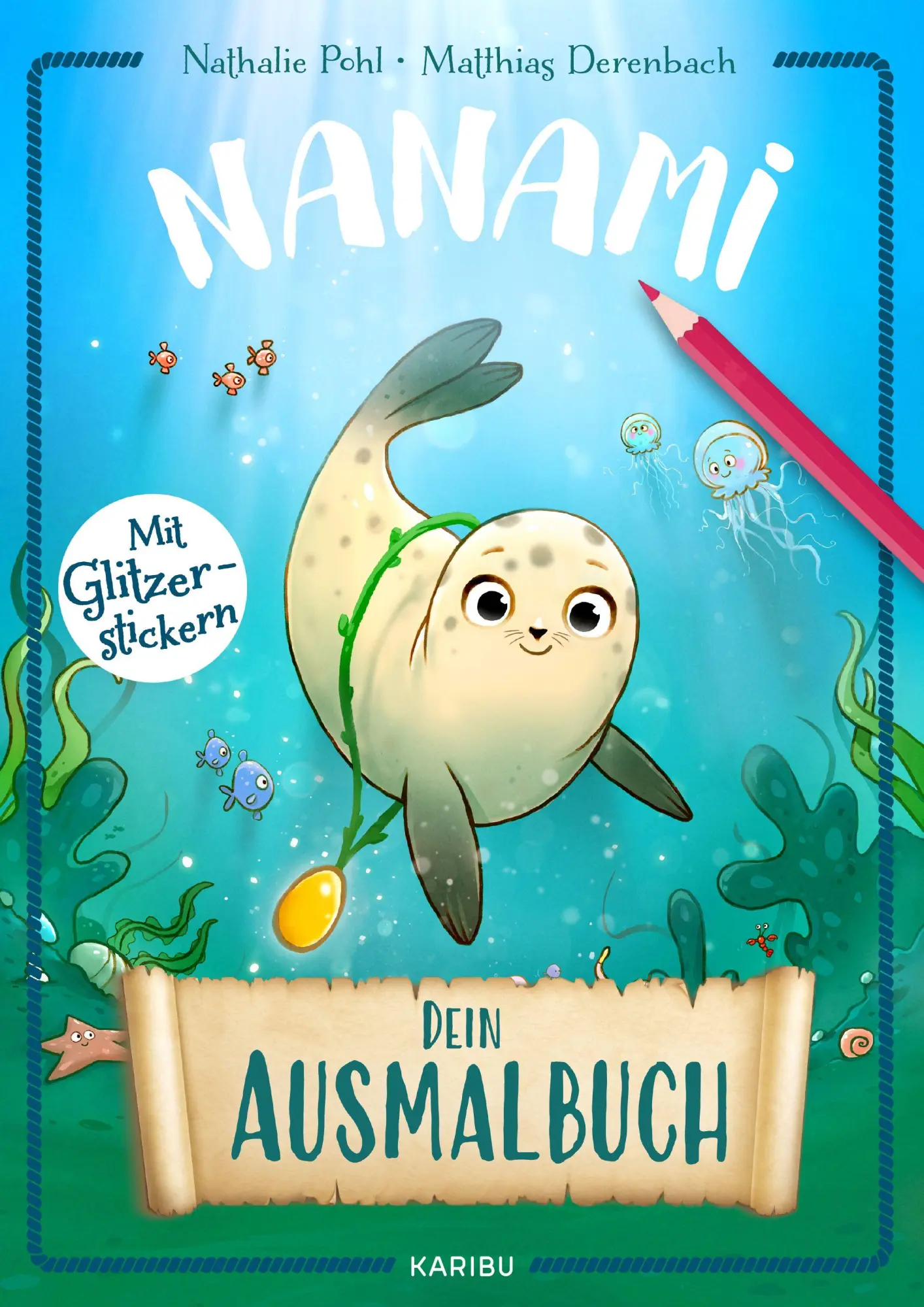 Cover: 9783961295500 | Nanami - Dein Ausmalbuch | Nathalie Pohl | Broschüre | 48 S. | Deutsch