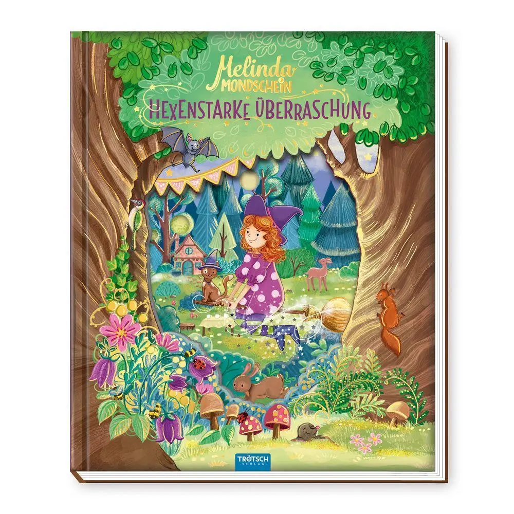 Cover: 9783988025500 | TRÖTSCH - Vorlesebuch Melinda Mondschein Hexenstarke Überraschung...