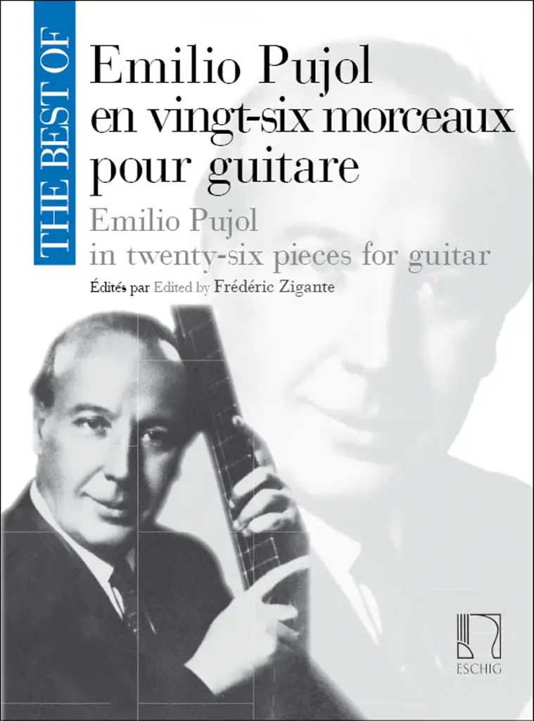 Cover: 9790045045500 | The Best of Emilio Pujol | en vingt-six morceaux pour guitare | Pujol