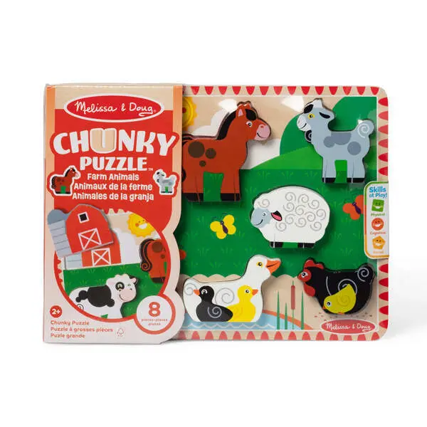 Cover: 681147005600 | MPZ Bauernhof Spieltiere Puzzle | Karton | 70056 | Deutsch | 2025