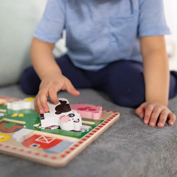 Bild: 681147005600 | MPZ Bauernhof Spieltiere Puzzle | Karton | 70056 | Deutsch | 2025