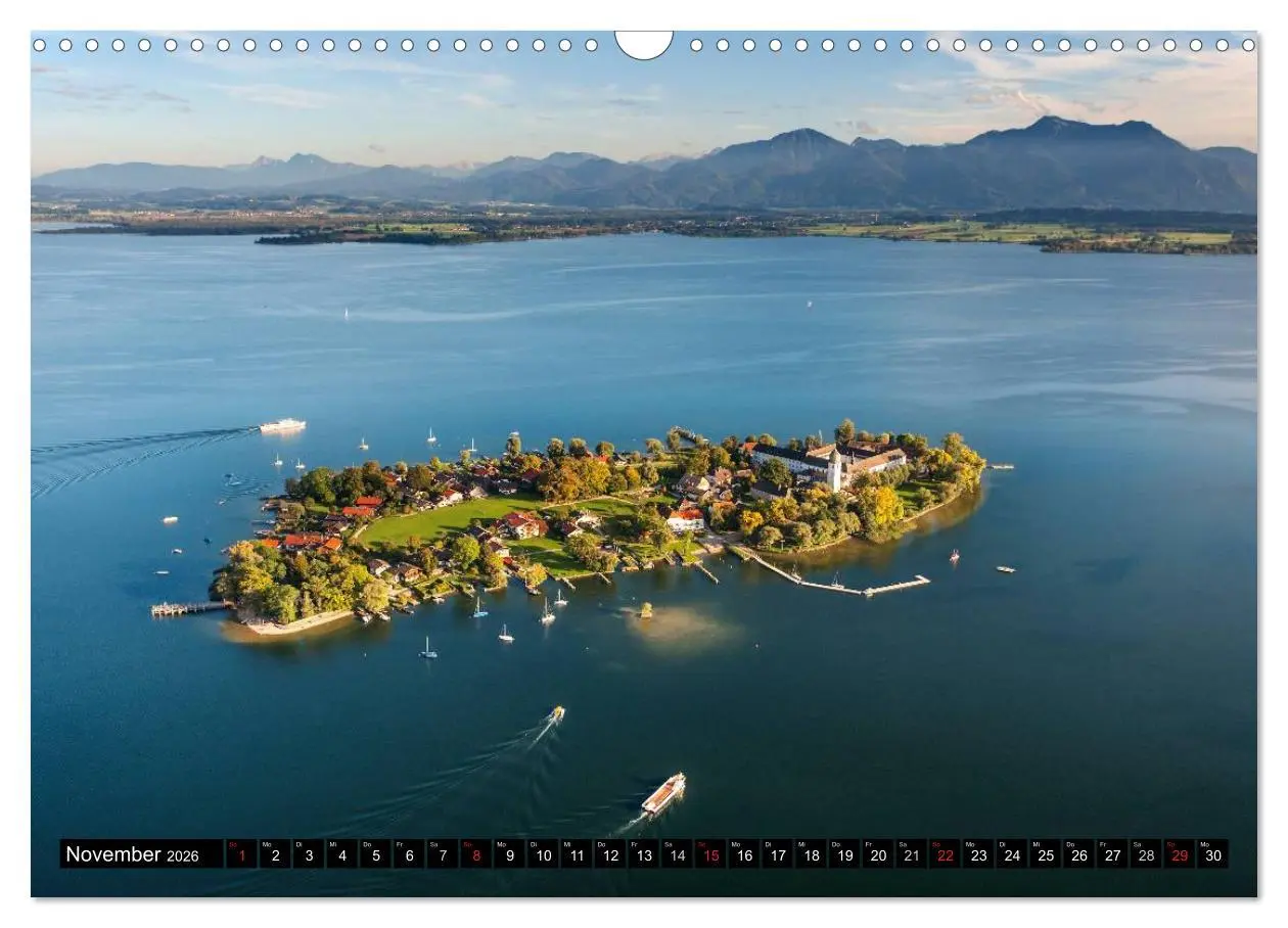 Bild: 9783516155600 | Der Chiemgau von oben (Wandkalender 2026 DIN A3 quer), CALVENDO...