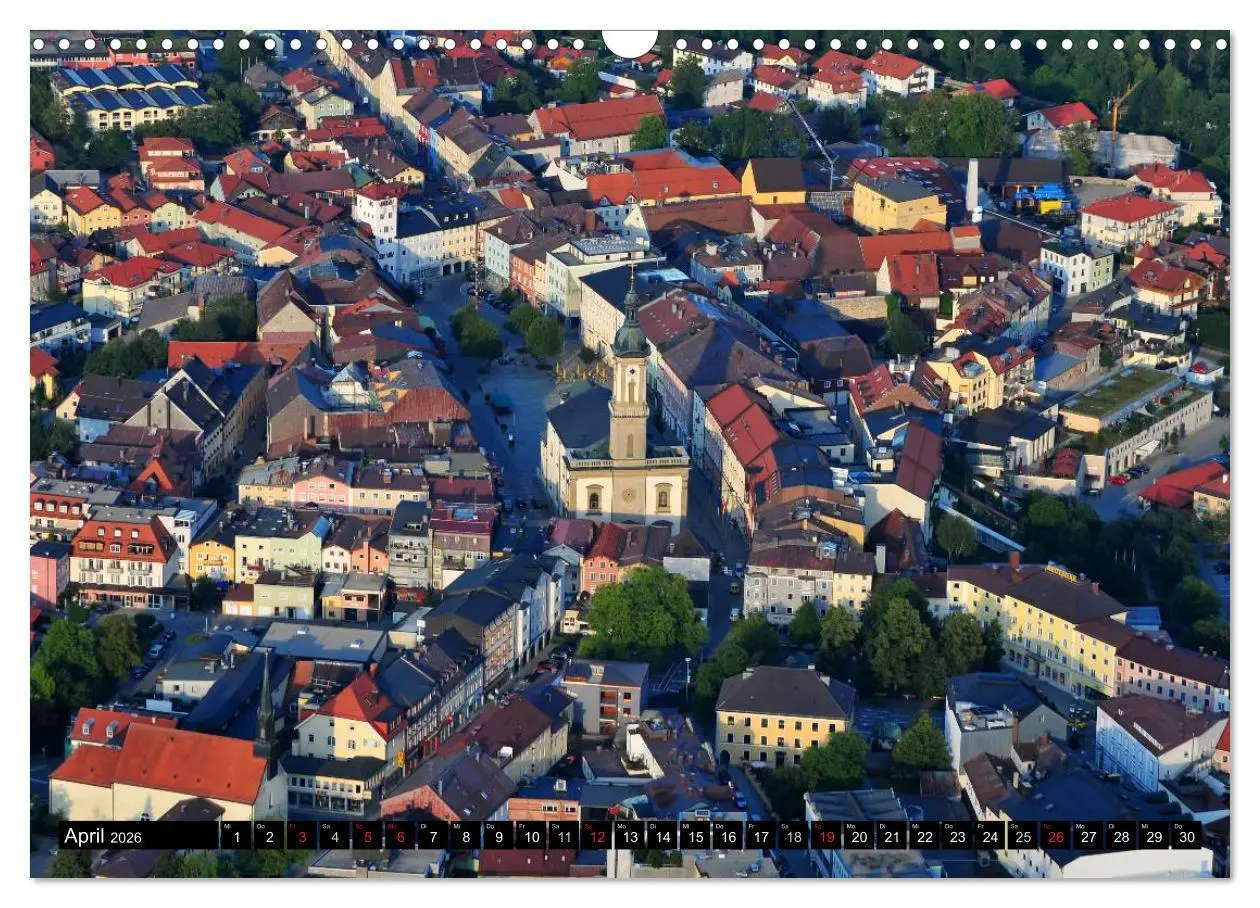 Bild: 9783516155600 | Der Chiemgau von oben (Wandkalender 2026 DIN A3 quer), CALVENDO...