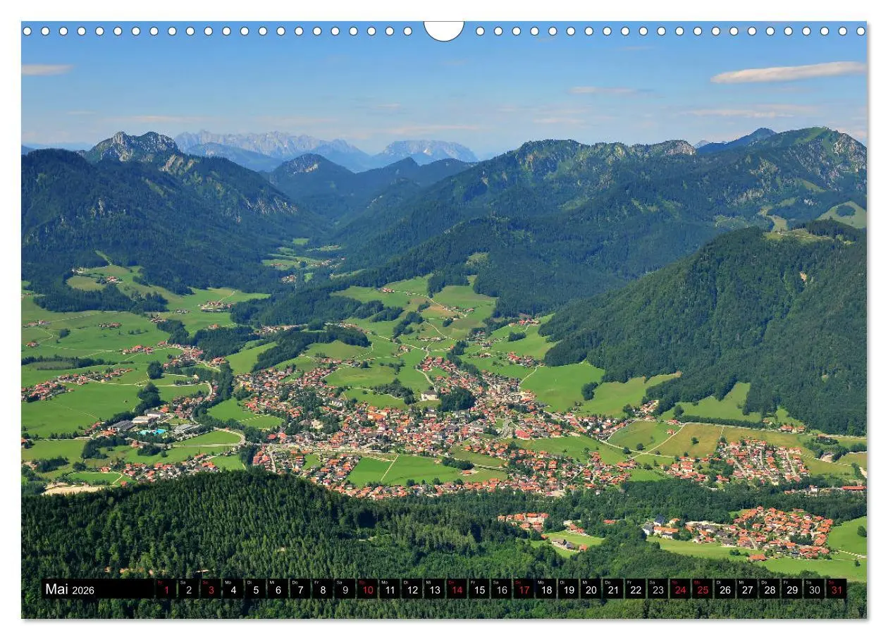 Bild: 9783516155600 | Der Chiemgau von oben (Wandkalender 2026 DIN A3 quer), CALVENDO...