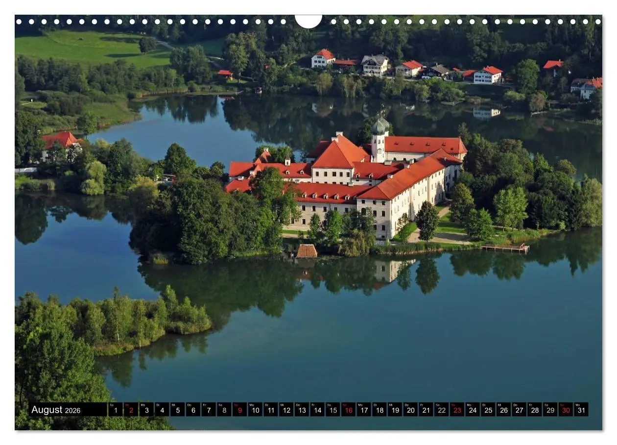 Bild: 9783516155600 | Der Chiemgau von oben (Wandkalender 2026 DIN A3 quer), CALVENDO...