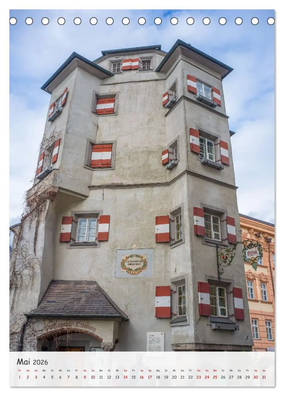 Bild: 9783516605600 | Innsbruck - Zwischen Gassen und Geschichte (Tischkalender 2026 DIN...