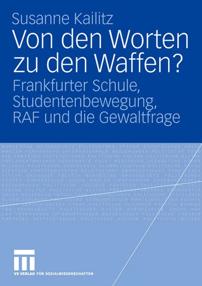 Cover: 9783531145600 | Von den Worten zu den Waffen? | Susanne Kailitz | Taschenbuch | ix