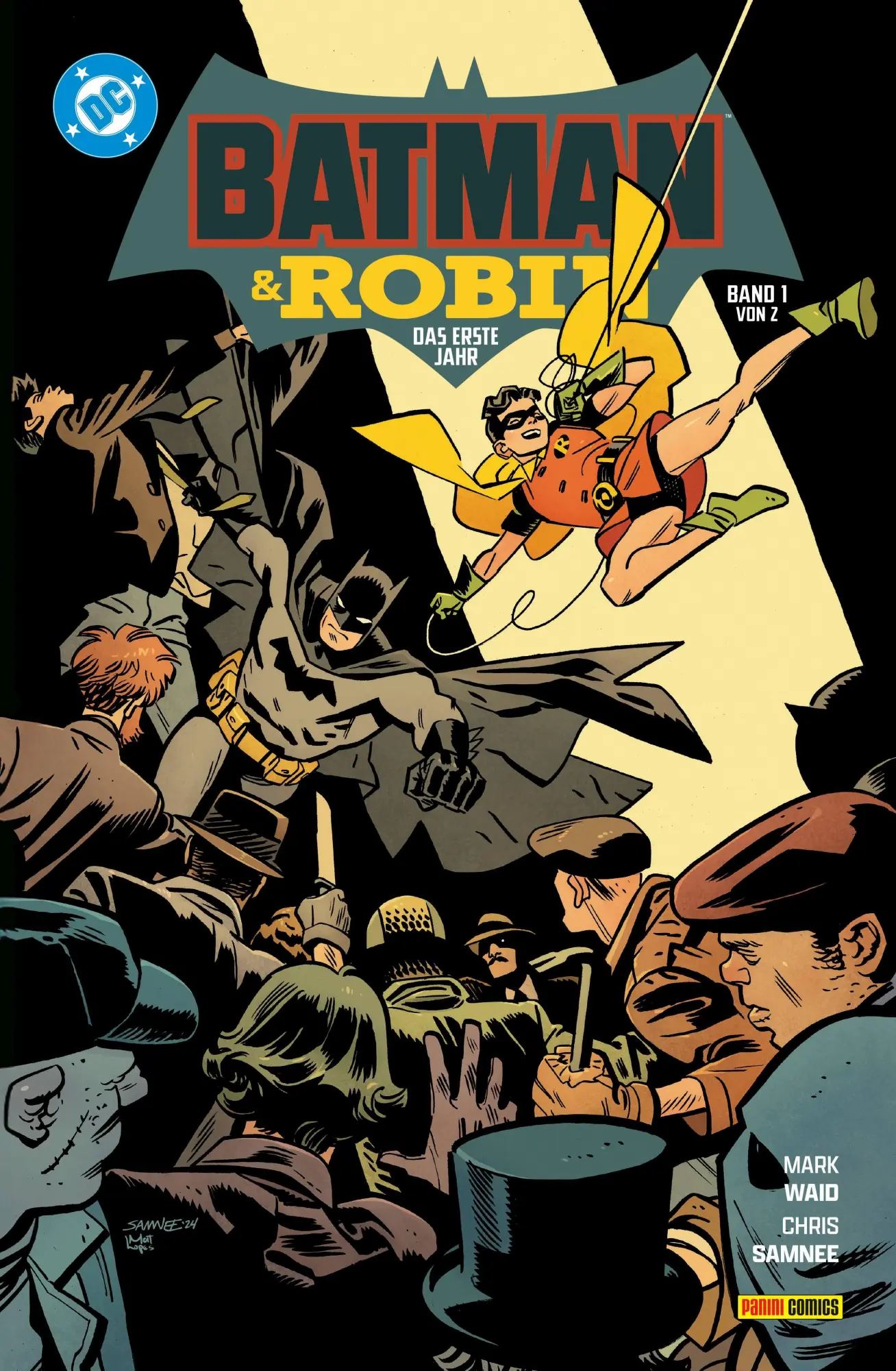 Cover: 9783741645600 | Batman und Robin: Das erste Jahr | Bd. 1 (von 2) | Mark Waid (u. a.)