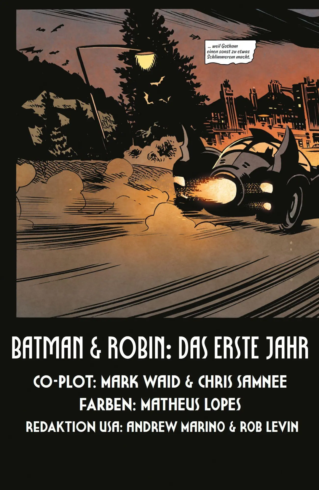 Bild: 9783741645600 | Batman &amp; Robin: Das erste Jahr | Bd. 1 (von 2) | Mark Waid (u. a.)