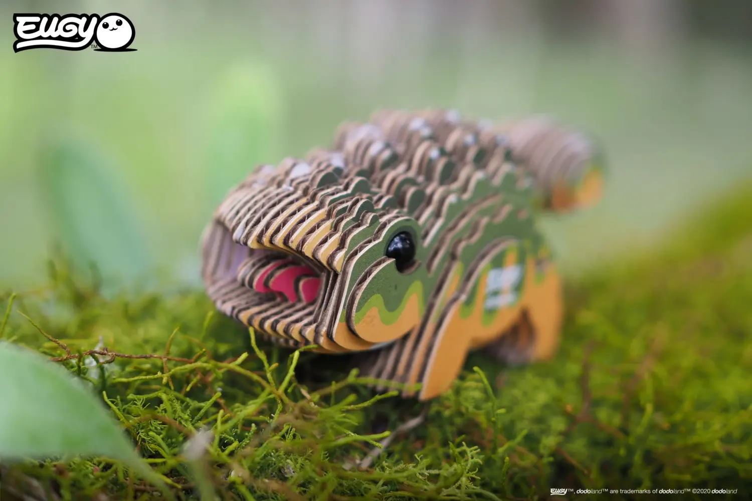 Bild: 9421903005700 | EUGY - 3D Bastelset Ankylosaurus | Kit (Bastelset) | In Karton | 2026