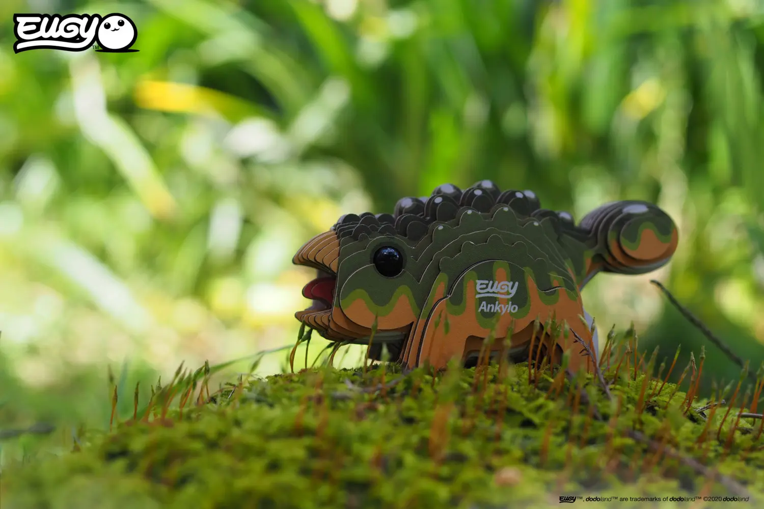 Bild: 9421903005700 | EUGY - 3D Bastelset Ankylosaurus | Kit (Bastelset) | In Karton | 2026