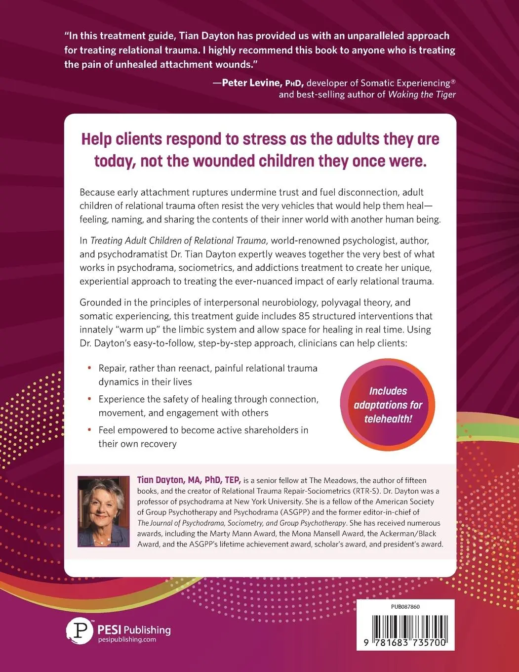 Rückseite: 9781683735700 | Treating Adult Children of Relational Trauma | Tian Dayton | Buch