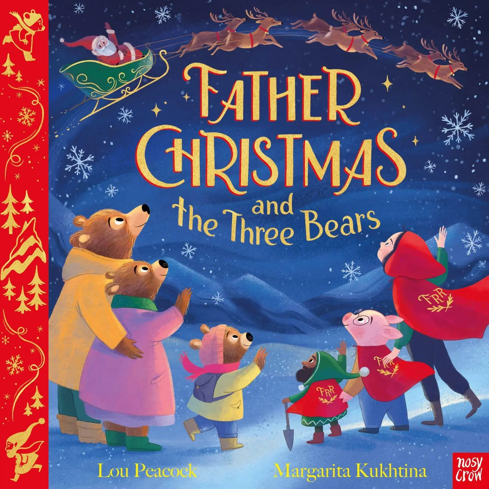 Cover: 9781839945700 | Father Christmas and the Three Bears | Lou Peacock | Taschenbuch