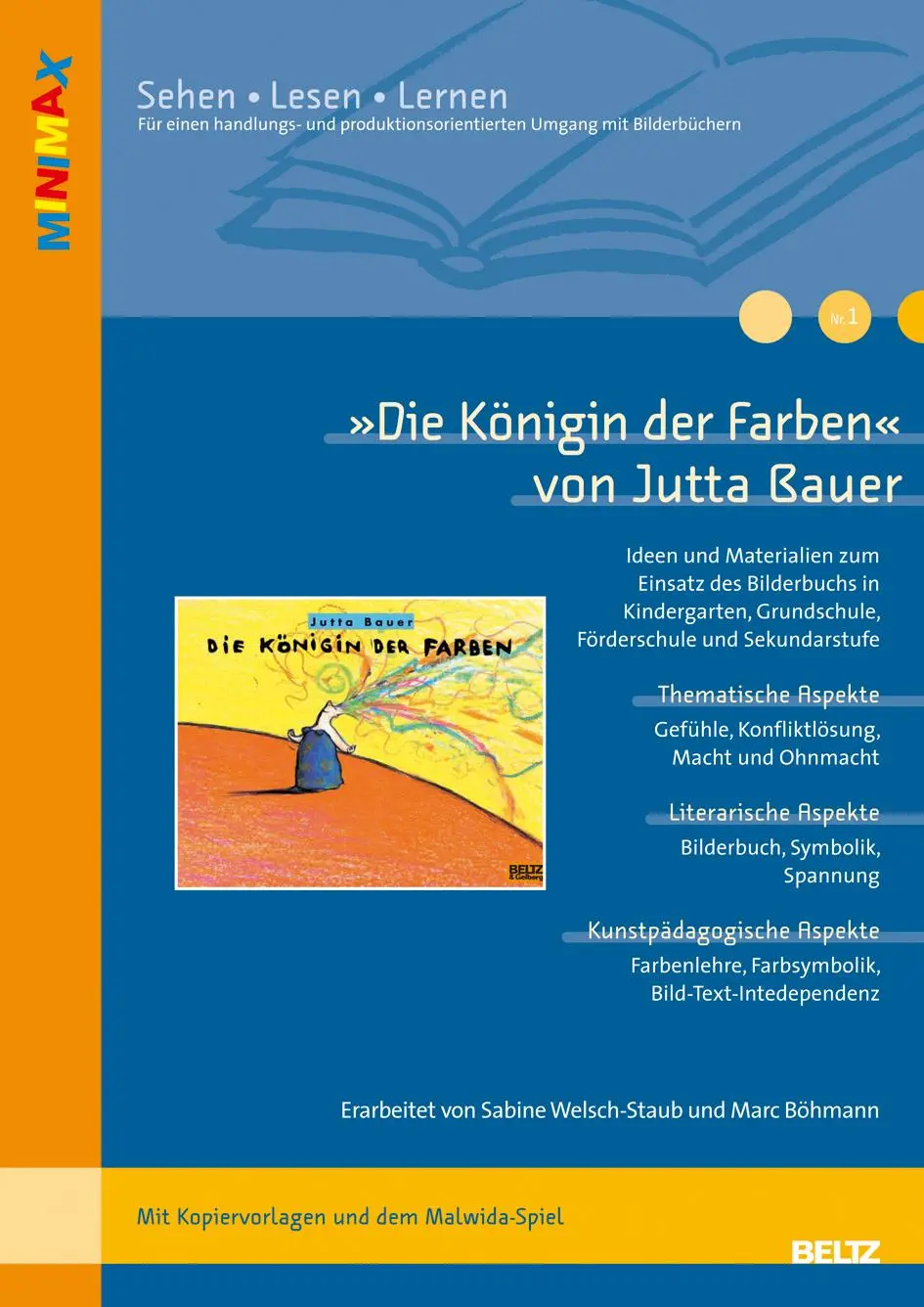 Cover: 9783407625700 | Die Königin der Farben von Jutta Bauer | Marc Böhmann (u. a.) | 36 S.
