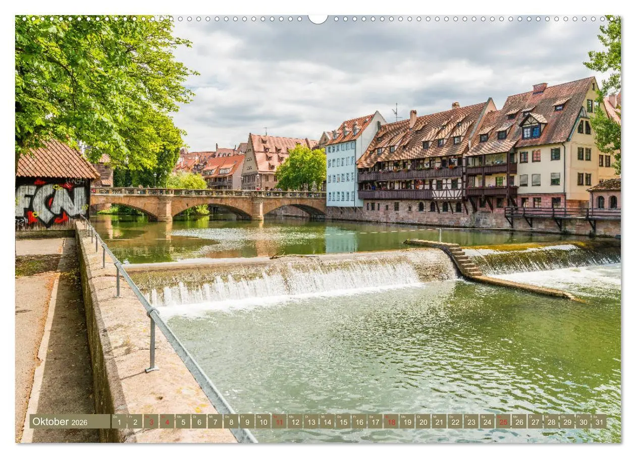 Bild: 9783457815700 | Nürnberg - Historische Altstadt (Wandkalender 2026 DIN A2 quer),...