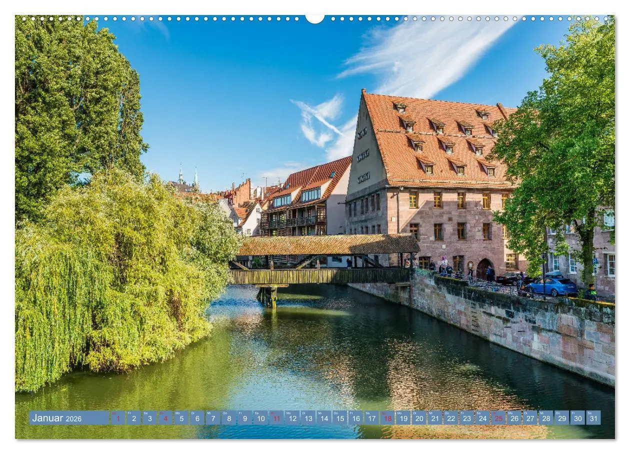 Bild: 9783457815700 | Nürnberg - Historische Altstadt (Wandkalender 2026 DIN A2 quer),...