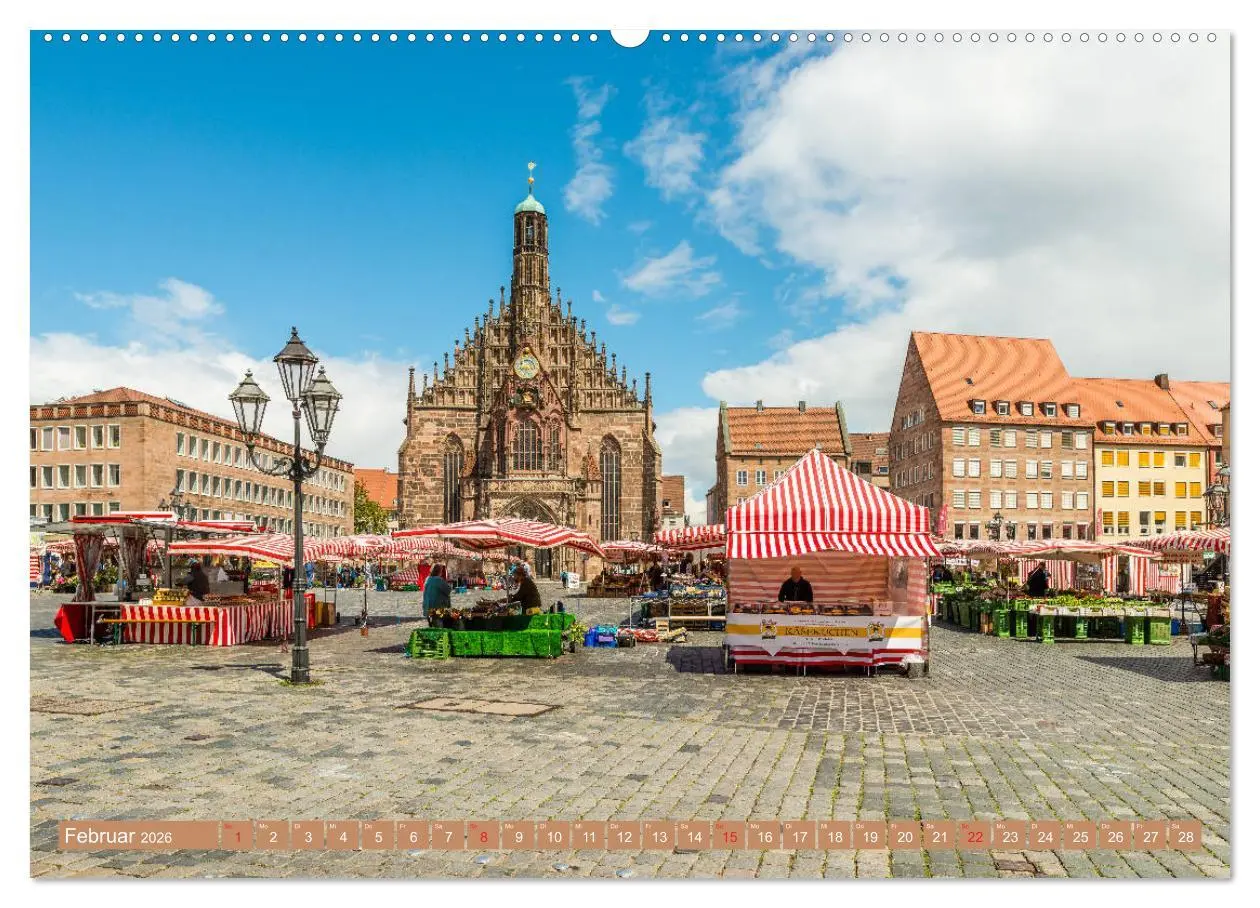 Bild: 9783457815700 | Nürnberg - Historische Altstadt (Wandkalender 2026 DIN A2 quer),...