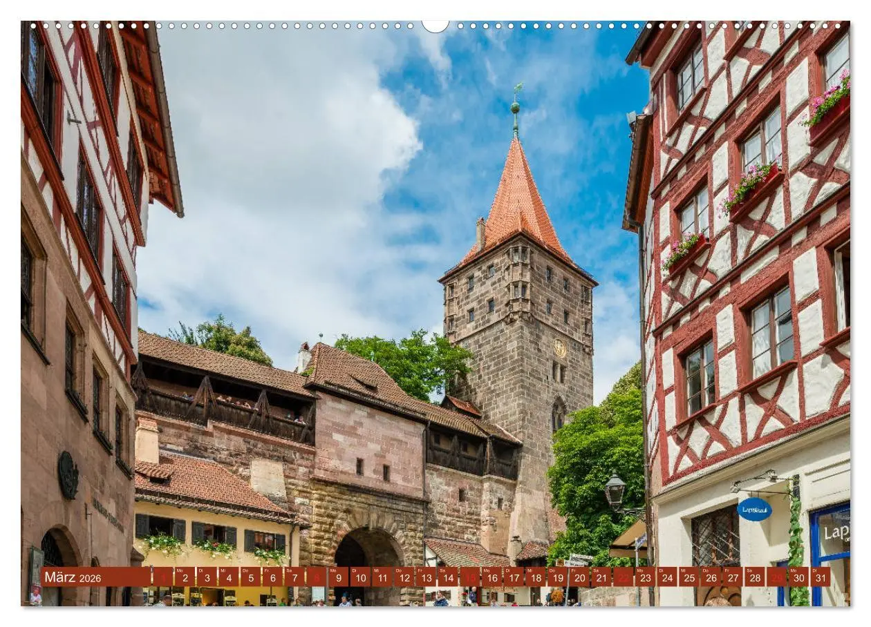 Bild: 9783457815700 | Nürnberg - Historische Altstadt (Wandkalender 2026 DIN A2 quer),...