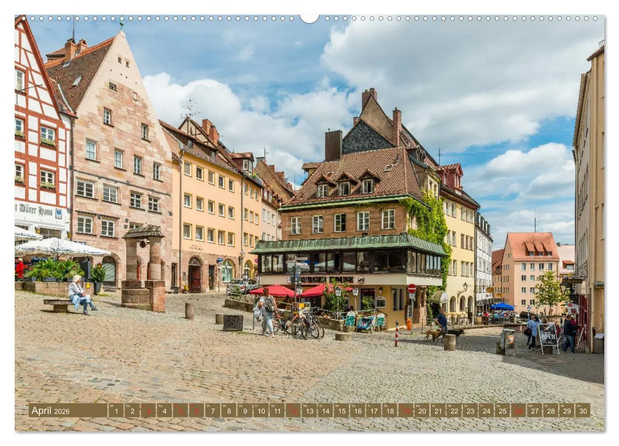 Bild: 9783457815700 | Nürnberg - Historische Altstadt (Wandkalender 2026 DIN A2 quer),...