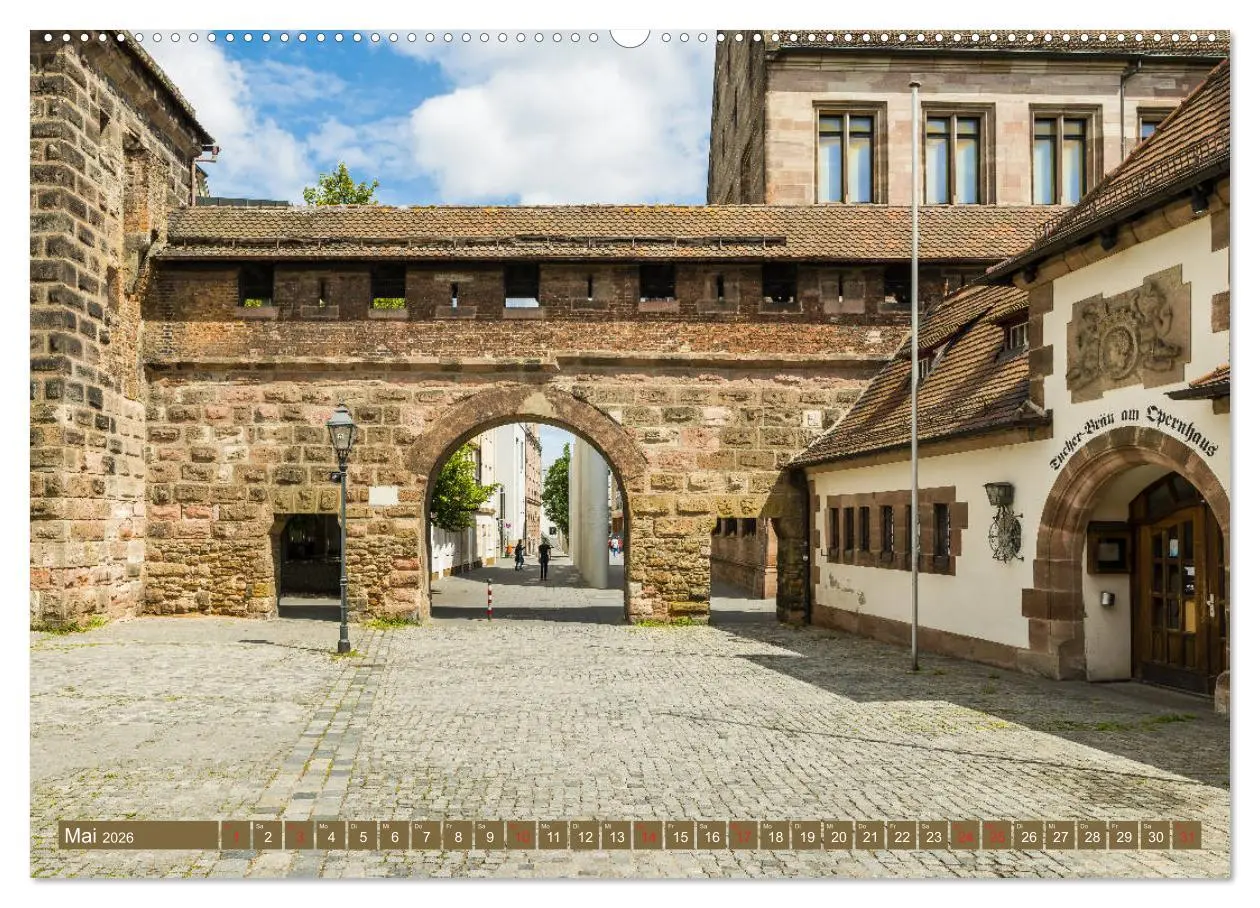 Bild: 9783457815700 | Nürnberg - Historische Altstadt (Wandkalender 2026 DIN A2 quer),...