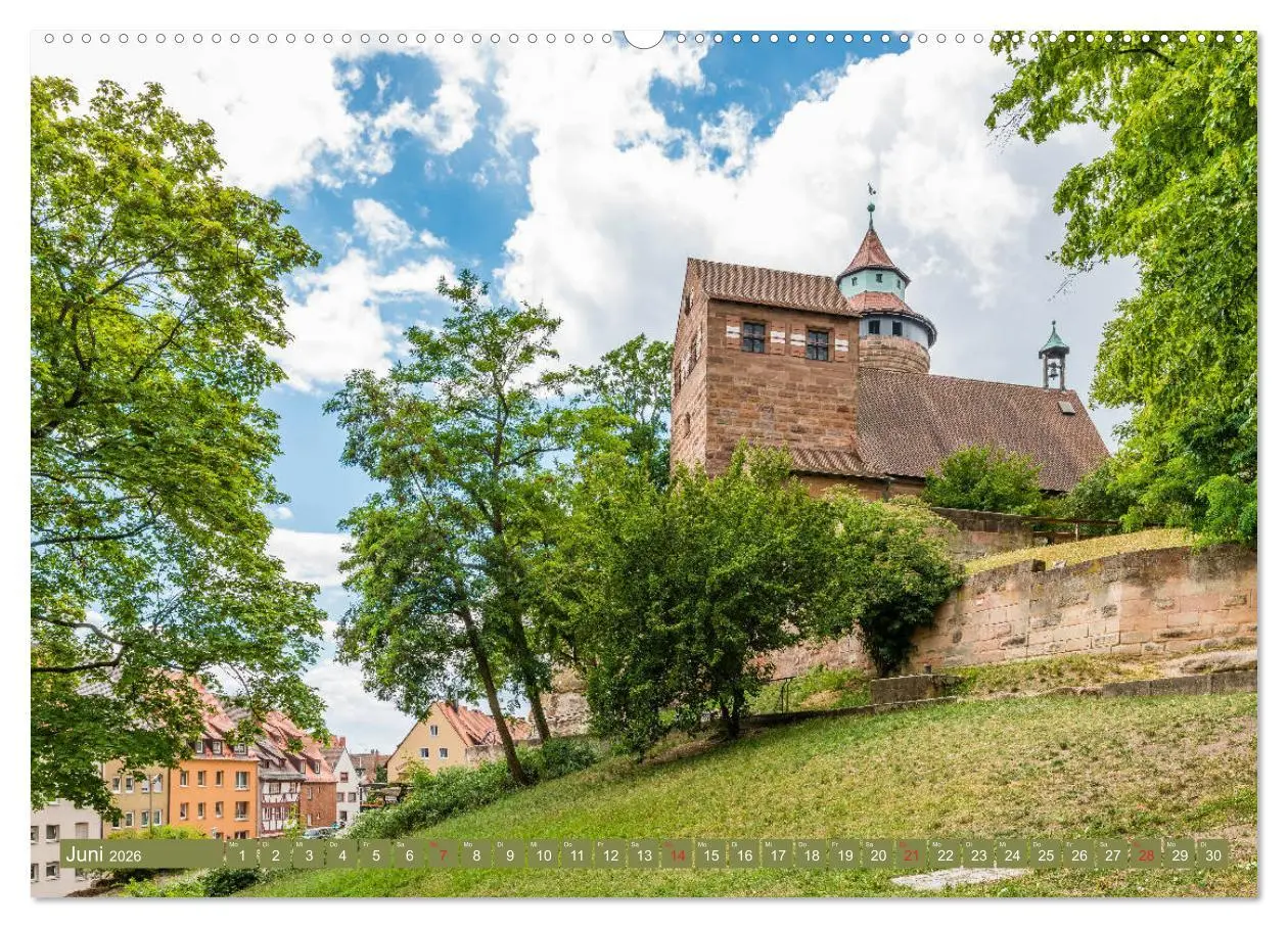 Bild: 9783457815700 | Nürnberg - Historische Altstadt (Wandkalender 2026 DIN A2 quer),...