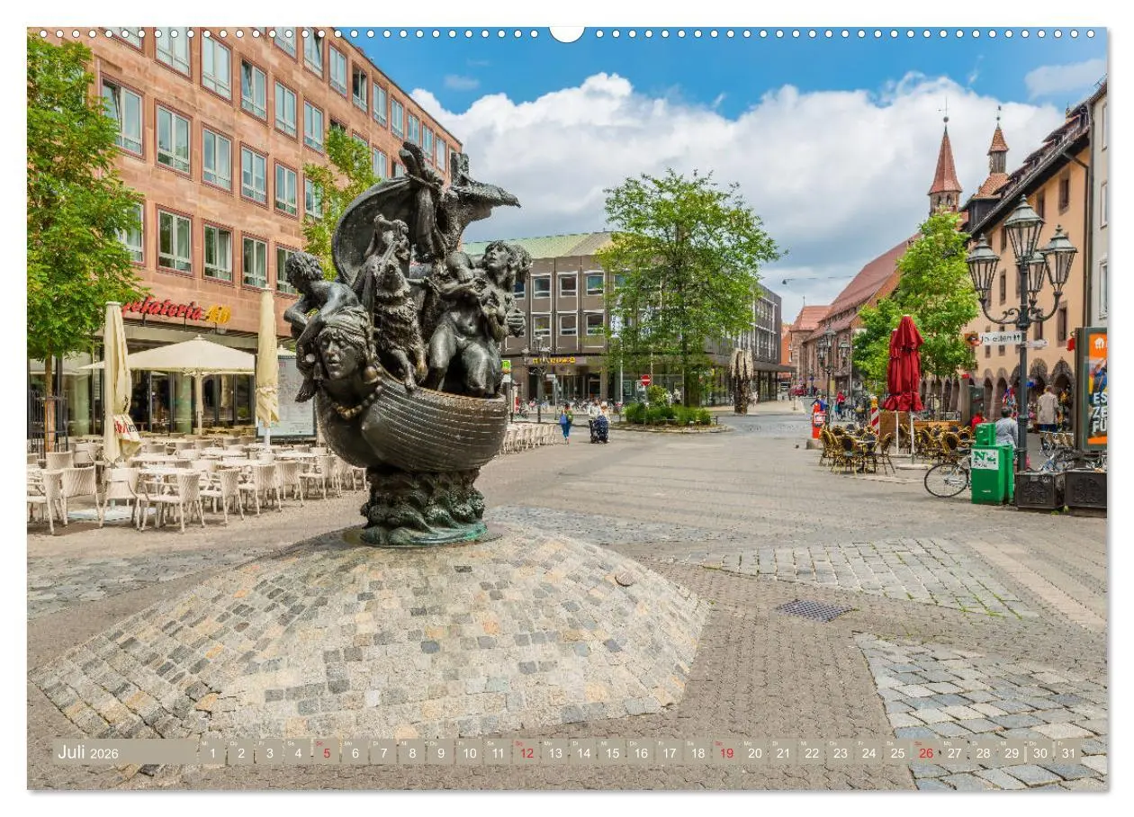 Bild: 9783457815700 | Nürnberg - Historische Altstadt (Wandkalender 2026 DIN A2 quer),...