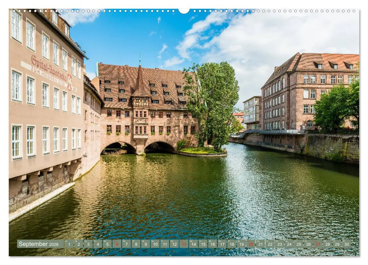 Bild: 9783457815700 | Nürnberg - Historische Altstadt (Wandkalender 2026 DIN A2 quer),...