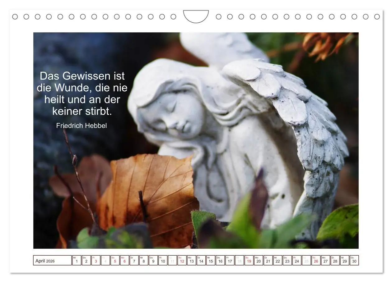 Bild: 9783516145700 | Engel-Kalender mit Zitaten / CH-Version (Wandkalender 2026 DIN A4...
