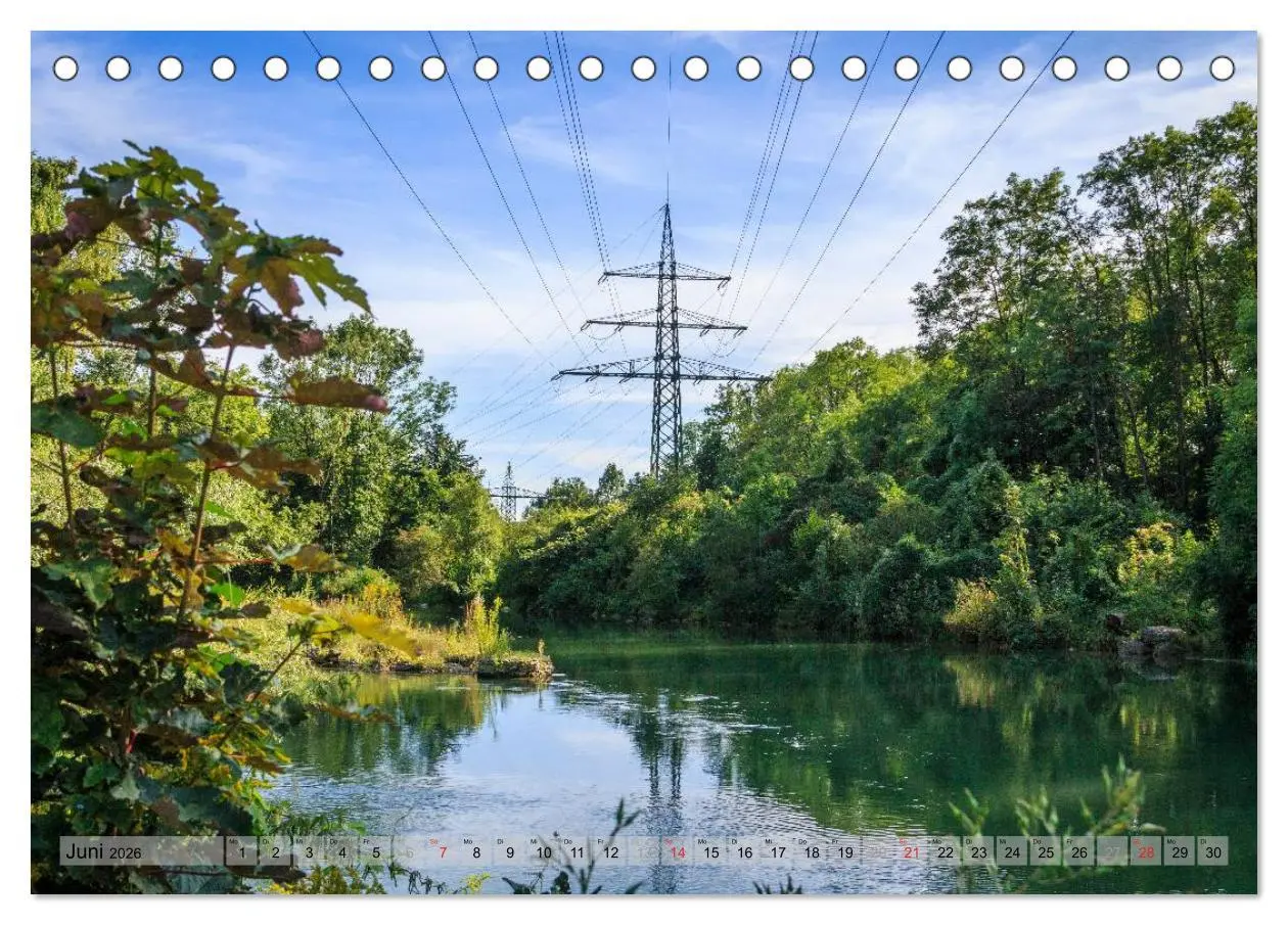 Bild: 9783516215700 | Augsburger Wasser (Tischkalender 2026 DIN A5 quer), CALVENDO...