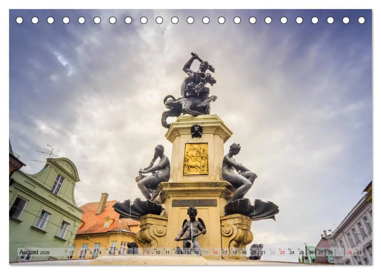 Bild: 9783516215700 | Augsburger Wasser (Tischkalender 2026 DIN A5 quer), CALVENDO...