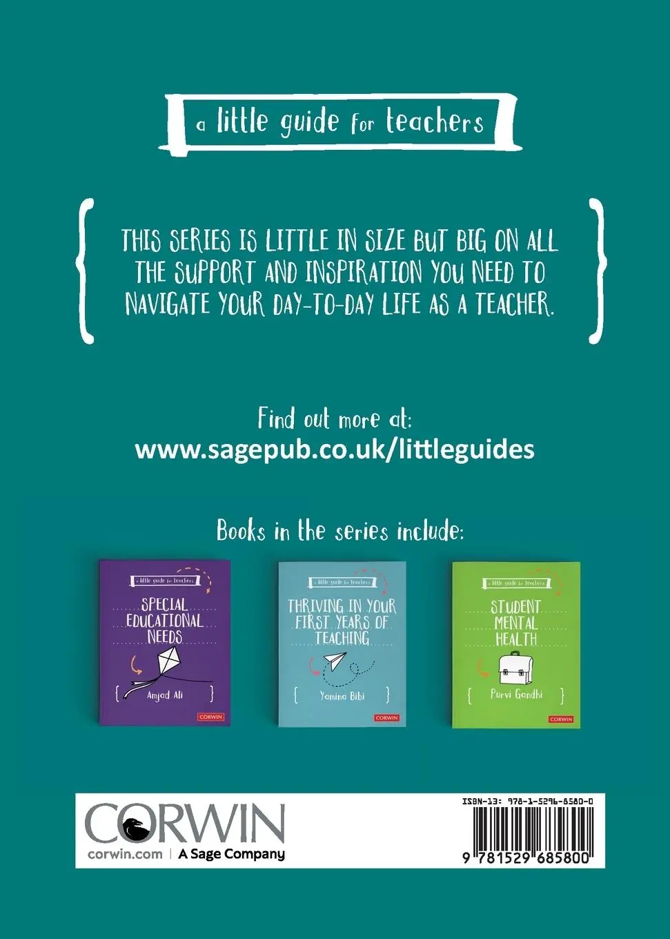 Rückseite: 9781529685800 | A Little Guide for Teachers | Using Student Data | Richard Selfridge