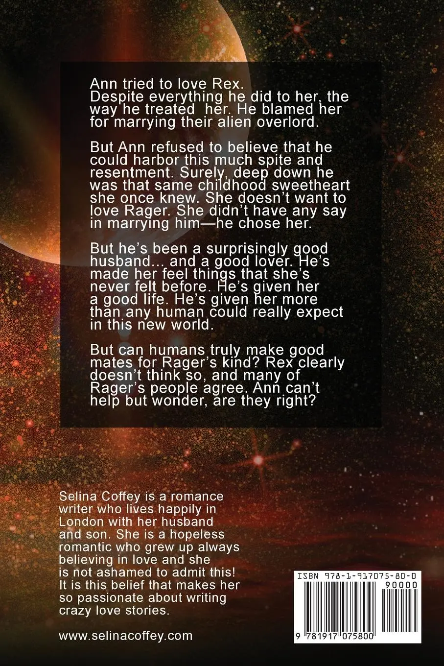 Rückseite: 9781917075800 | His To Mate | A Post-Apocalyptic Alien Overlord Romance (Large Print)