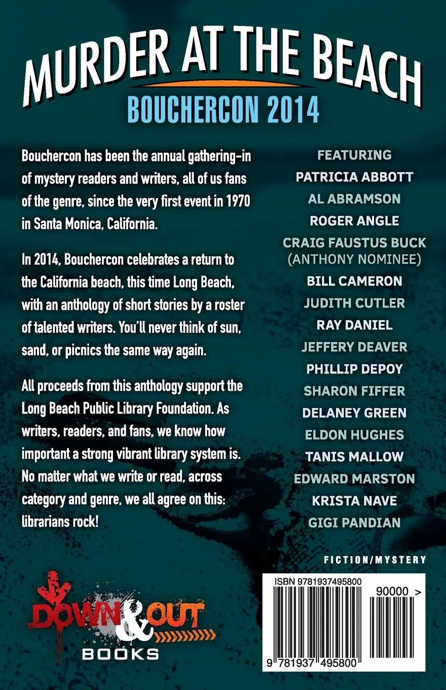 Rückseite: 9781937495800 | Murder at the Beach | Bouchercon Anthology 2014 | Dana Cameron | Buch
