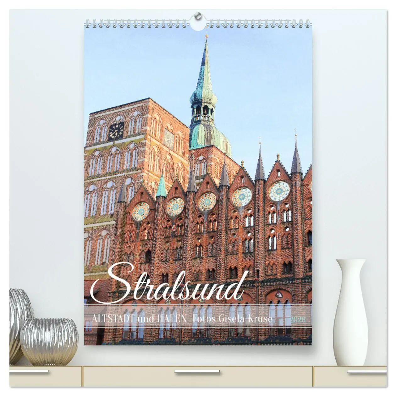 Cover: 9783457285800 | Stralsund - Altstadt und Hafen (hochwertiger Premium Wandkalender...