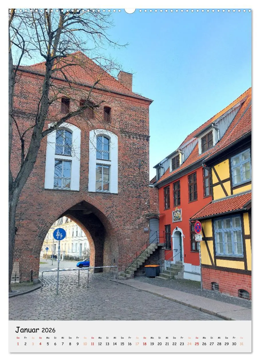 Bild: 9783457285800 | Stralsund - Altstadt und Hafen (hochwertiger Premium Wandkalender...