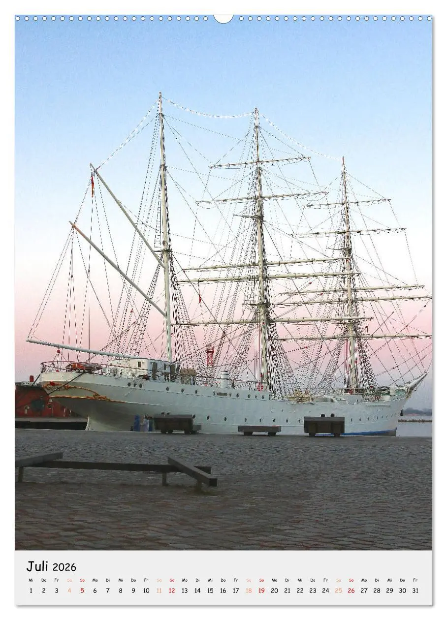 Bild: 9783457285800 | Stralsund - Altstadt und Hafen (hochwertiger Premium Wandkalender...