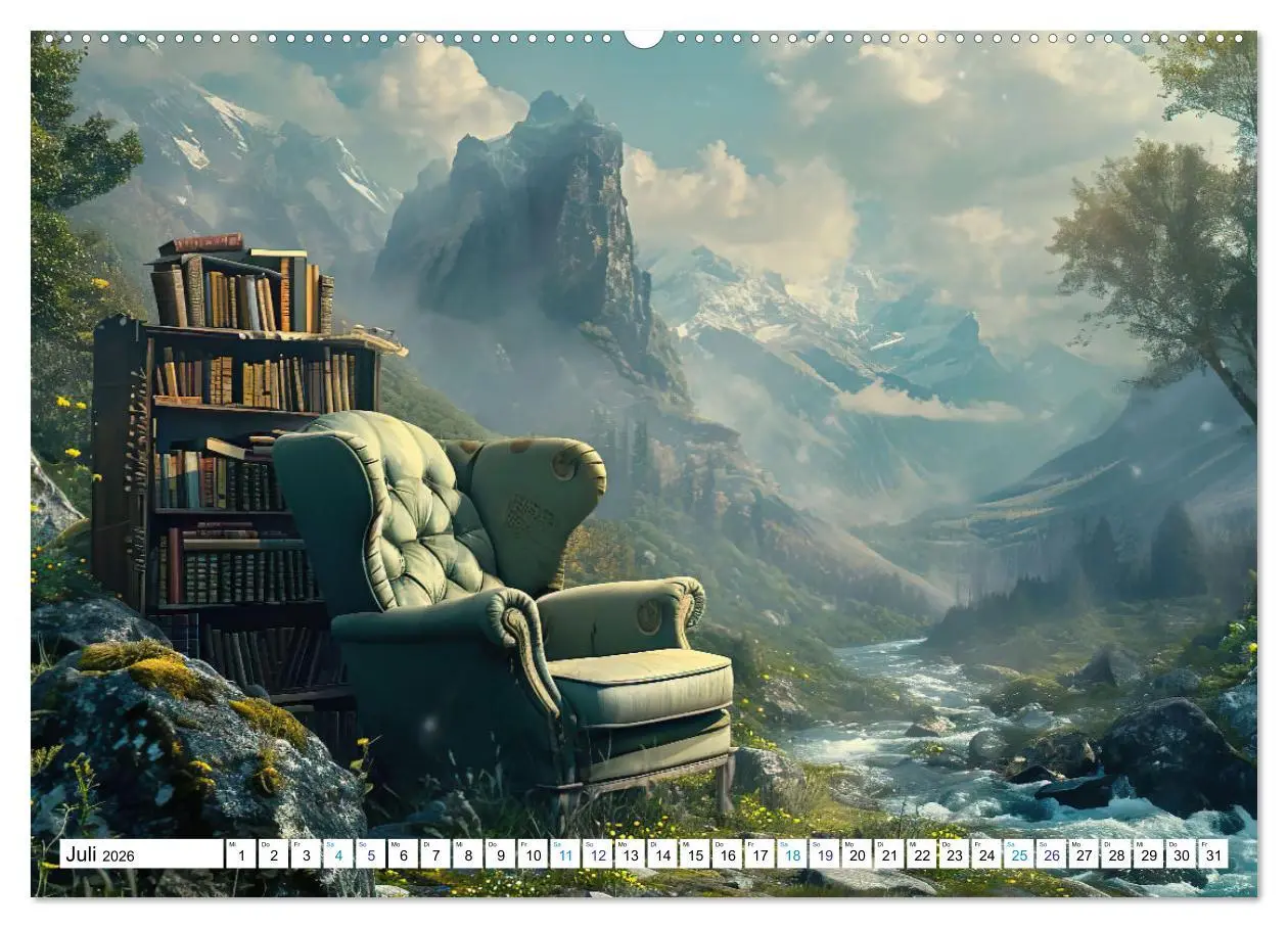 Bild: 9783457425800 | Sesselgeschichten (hochwertiger Premium Wandkalender 2026 DIN A2...