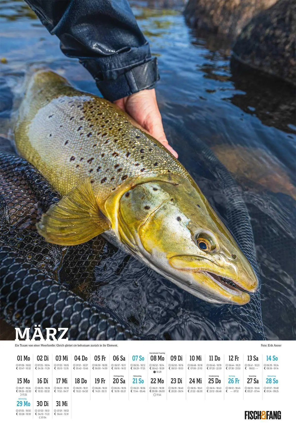 Bild: 9783897155800 | Fisch &amp; Fang Edition: Anglerkalender 2027 | Redaktion FISCH &amp; FANG