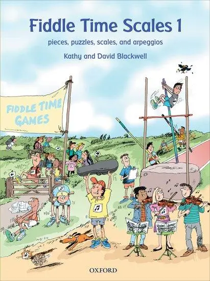 Cover: 9780193385900 | Fiddle Time Scales 1 | Pieces, puzzles, scales, and arpeggios | Buch
