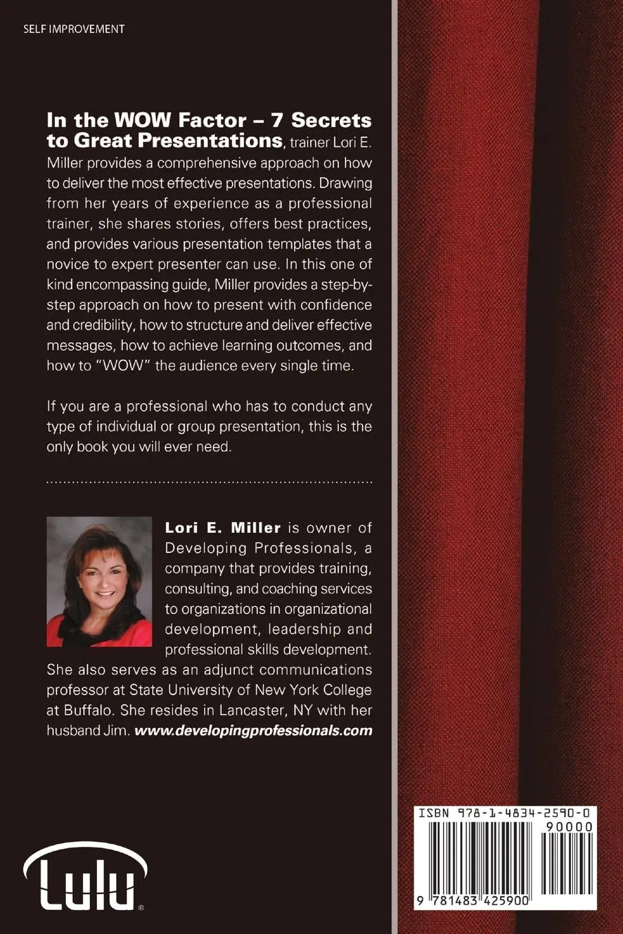 Rückseite: 9781483425900 | The WOW Factor - 7 Secrets to Great Presentations | Lori E. Miller