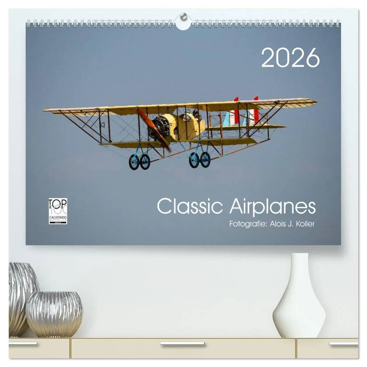 Cover: 9783457655900 | Classic Airplanes (hochwertiger Premium Wandkalender 2026 DIN A2...