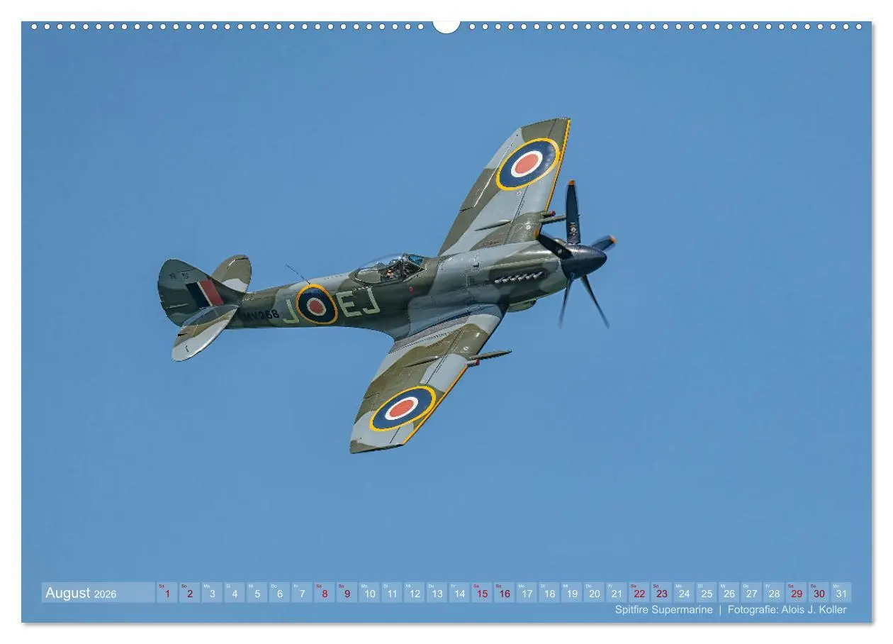 Bild: 9783457655900 | Classic Airplanes (hochwertiger Premium Wandkalender 2026 DIN A2...