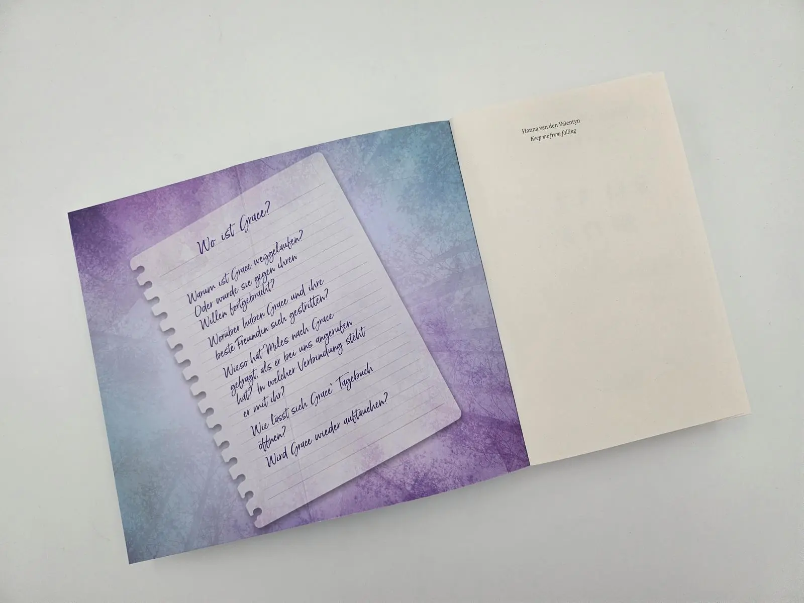 Bild: 9783492065900 | Keep me from falling | Hanna van den Valentyn | Taschenbuch | 384 S.