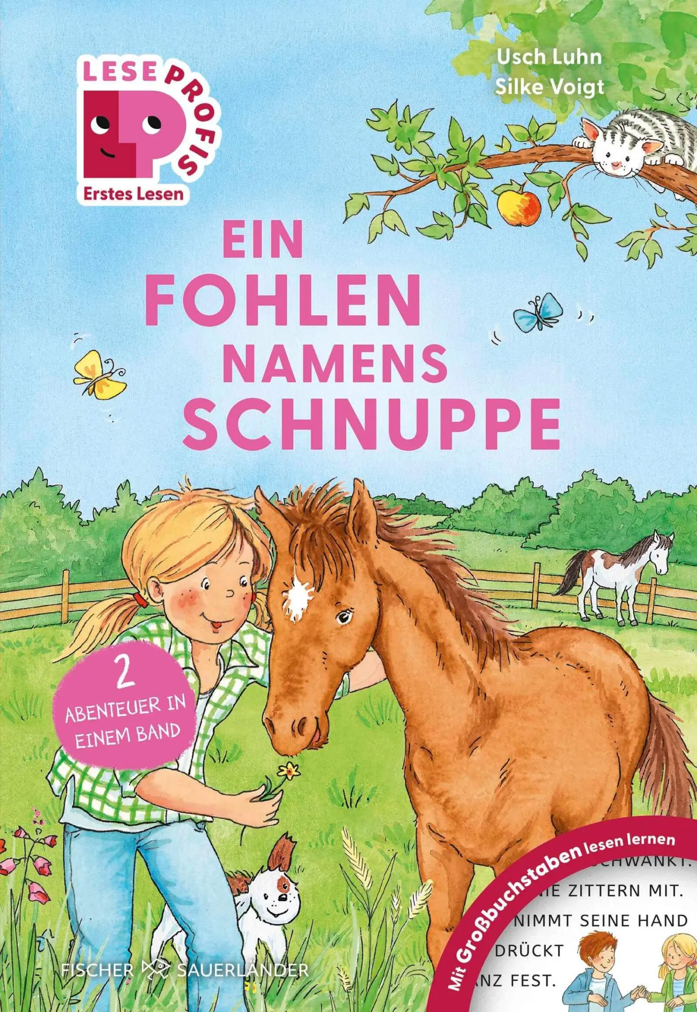 Cover: 9783737375900 | Leseprofis - GROSSBUCHSTABEN: EIN FOHLEN NAMENS SCHNUPPE, 1. Klasse