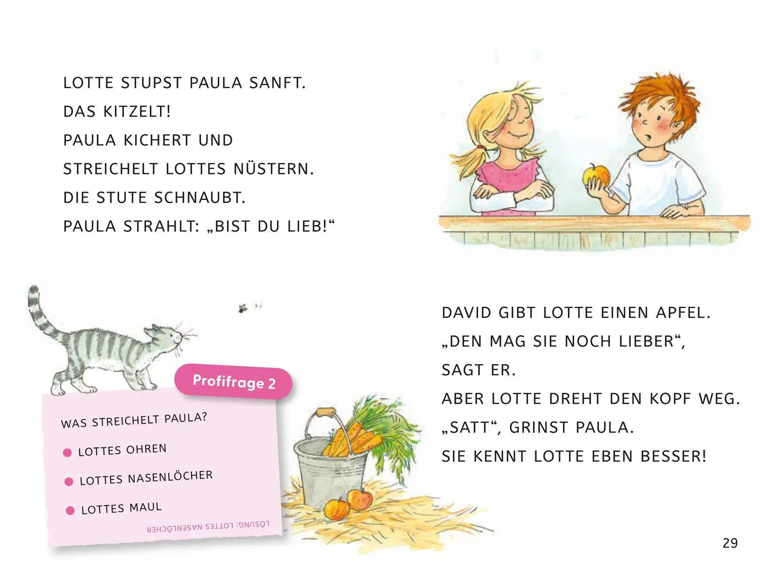 Bild: 9783737375900 | Leseprofis - GROSSBUCHSTABEN: EIN FOHLEN NAMENS SCHNUPPE, 1. Klasse