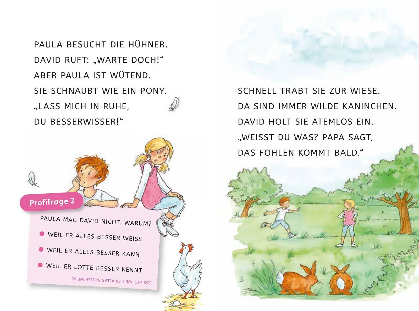 Bild: 9783737375900 | Leseprofis - GROSSBUCHSTABEN: EIN FOHLEN NAMENS SCHNUPPE, 1. Klasse