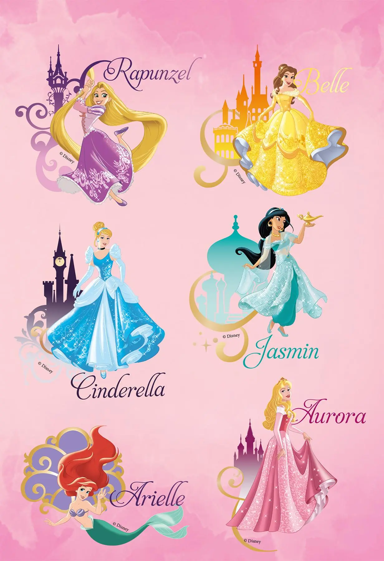 Bild: 9783833235900 | Disney Prinzessin: Märchenhafter Sticker- und Malspaß | Panini | Buch